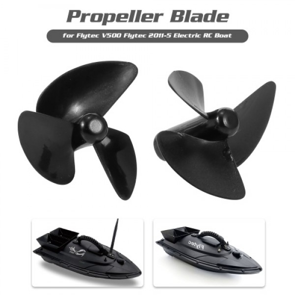 2pcs 3-blade Propeller for Flytec V500 Flytec 2011-5 Electric RC Boat