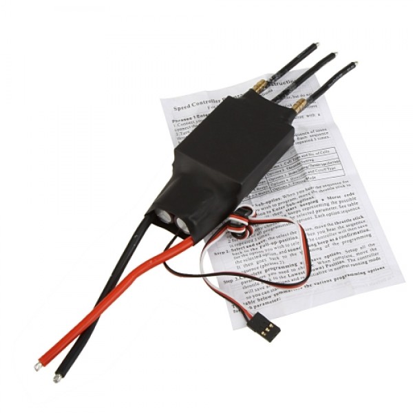 125A Brushless Water Cooling Electric Speed Controller ESC with 5V/5A SBEC for RC Boat Model