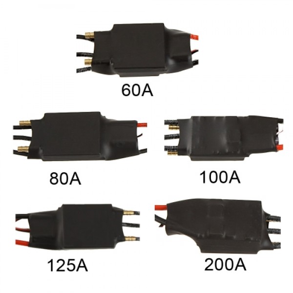 125A Brushless Water Cooling Electric Speed Controller ESC with 5V/5A SBEC for RC Boat Model