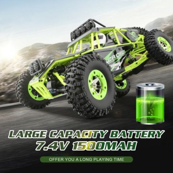 Original Wltoys 12428 1/12 2.4G 4WD 50km/h High Speed RC Car Off Road Car RC Rock Crawler Cross-country RC Truck