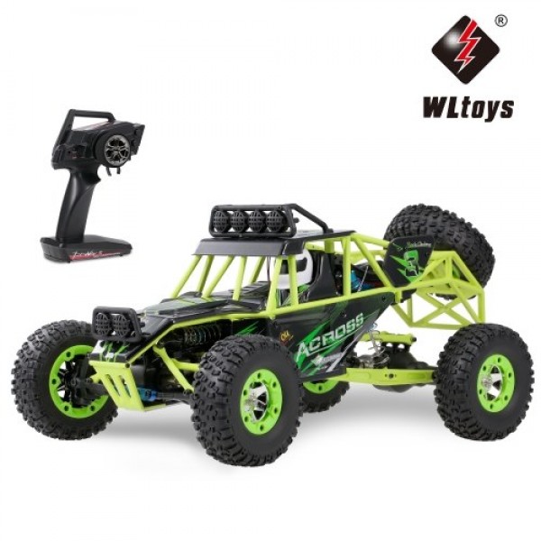 Original Wltoys 12428 1/12 2.4G 4WD 50km/h High Speed RC Car Off Road Car RC Rock Crawler Cross-country RC Truck