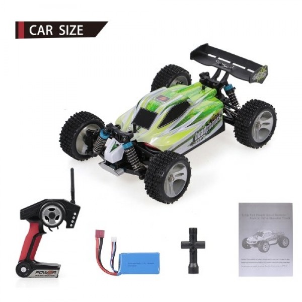 WLtoys A959-B 1:18 2.4GHz RC Car 4WD 70KM/H Off Road RC Trucks