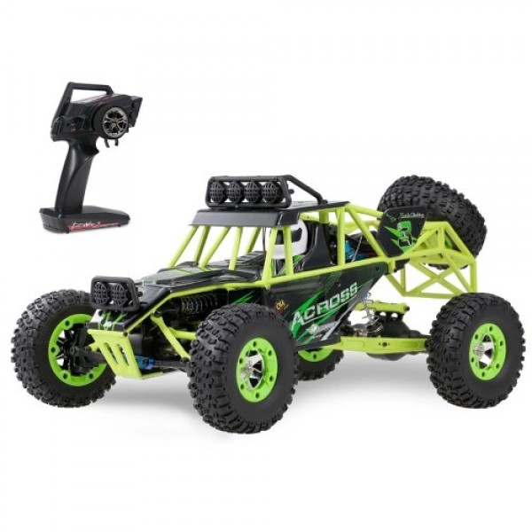 Original Wltoys 12428 1/12 2.4G 4WD 50km/h High Speed RC Car Off Road Car RC Rock Crawler Cross-country RC Truck