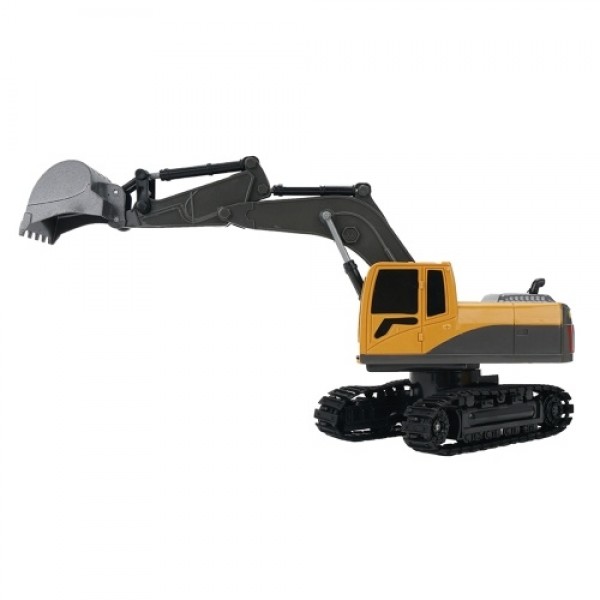 2.4GHz 6CH 1/24 RC Excavator Construction Vehicles with Alloy Shovel Lights Sounds