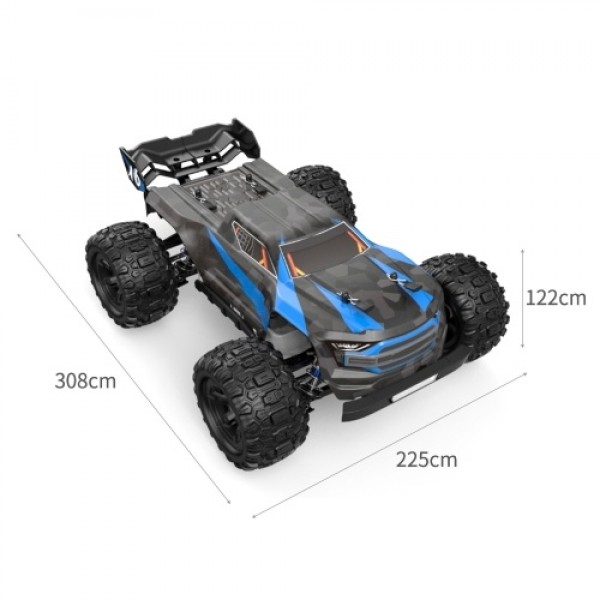 2.4G 4WD 1/16 Off-Road Truck High Speed 38km/h Racing Car RTR Two-way Remote Controller with BT GPS APP