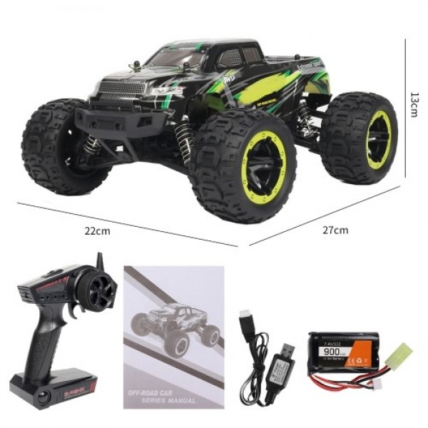 SZ253-0202 2.4GHz 1/16 4WD Off-Road Truck RC Car High Speed 40km/h Racing Car RTR