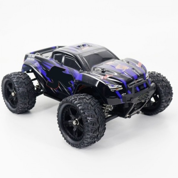 2.4GHz 1/16 4WD RC Car High Speed 50km/h Off-Road Car Racing Car(brushed motor 2 Battery)