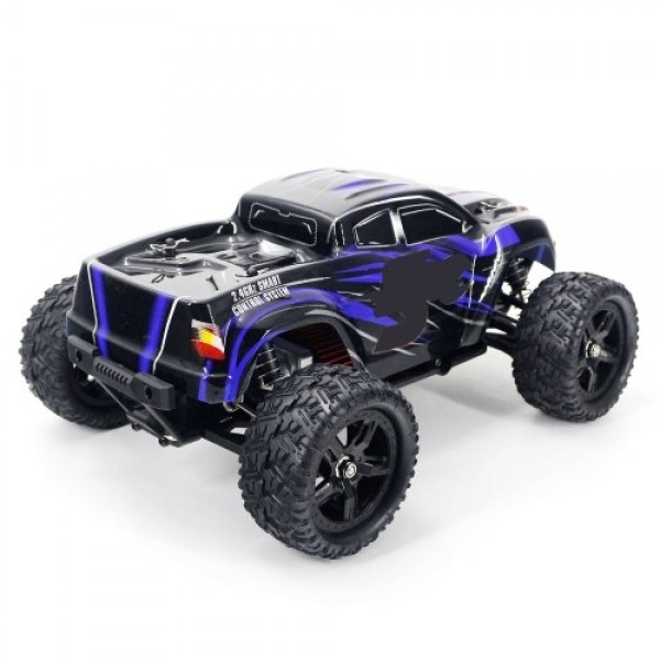 2.4GHz 1/16 4WD RC Car High Speed 50km/h Off-Road Car Racing Car(brushed motor 2 Battery)