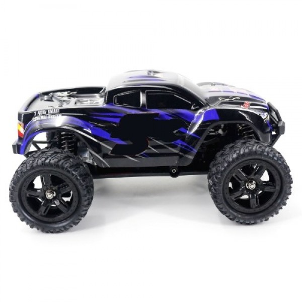 2.4GHz 1/16 4WD RC Car High Speed 50km/h Off-Road Car Racing Car(brushed motor 2 Battery)