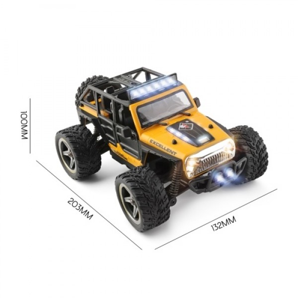 WLtoys 22201 2.4GHz RC Car Off-Road Car 1/22 22km/h Short Course Truck RTR with LED Lights