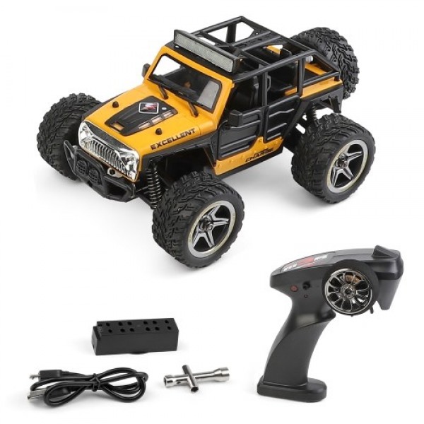 WLtoys 22201 2.4GHz RC Car Off-Road Car 1/22 22km/h Short Course Truck RTR with LED Lights