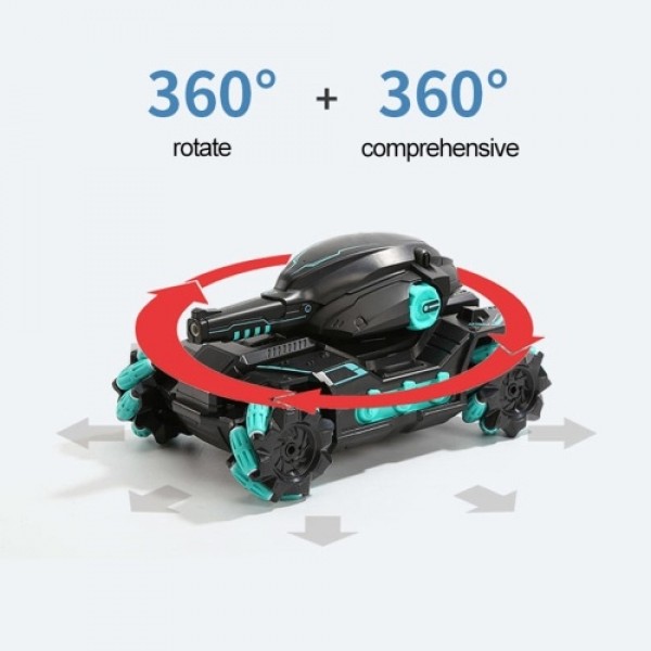 2.4GHz Water Bead Car 4WD 360° Rotating with Light Music