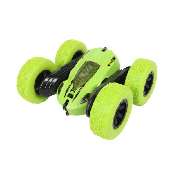 2.4GHz 4WD Double Sided RC Car Remote Control Stunt Car 360° Stunt Roll Vehicles with Light