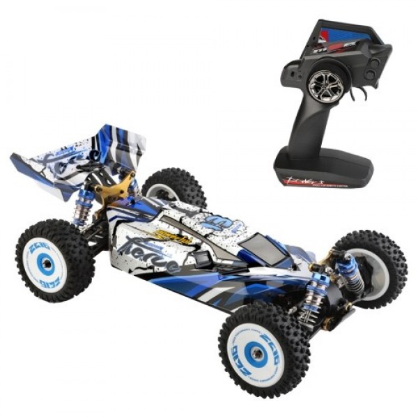 WLtoys 124017 RC Car Off-Road Car High Speed RC Crawler 1/12 2.4GHz Racing Car 75km/h 4WD RTR Metal Chassis