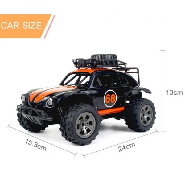 KY-1816A RC Truck 2.4G 2WD 1/18 Scale RC Crawler Off-road Truck Infinite Speed RC Car