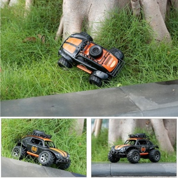 KY-1816A RC Truck 2.4G 2WD 1/18 Scale RC Crawler Off-road Truck Infinite Speed RC Car