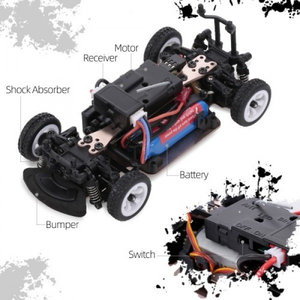 WLtoys K989 2.4G  4WD 1/28 RC Drift Car 30KM/H High Speed RC Race Car RC Sport Racing Drift Car