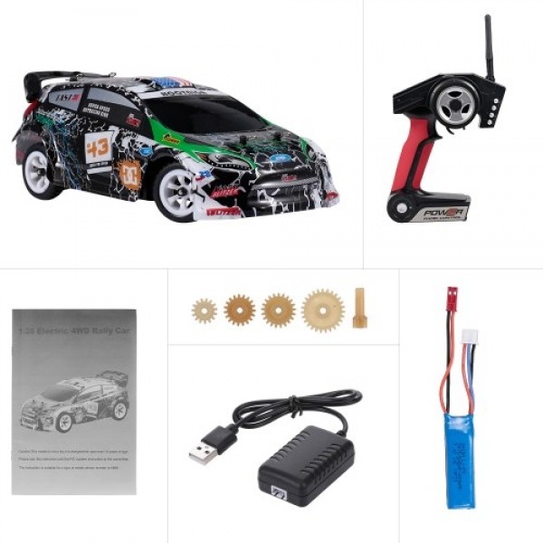 WLtoys K989 2.4G  4WD 1/28 RC Drift Car 30KM/H High Speed RC Race Car RC Sport Racing Drift Car