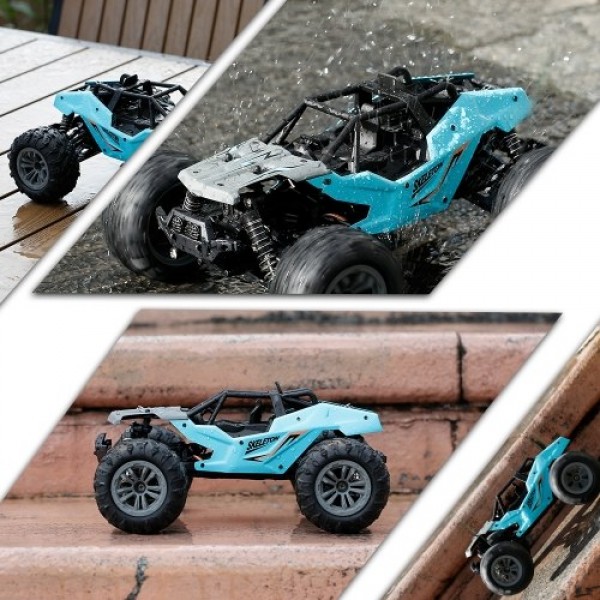 KY-1898A 1:16 RC Car 2.4Ghz 40KM/H High Speed Off Road RC Trucks 4WD Vehicle Racing Buggy RC Crawler Gifts for Kids Adults