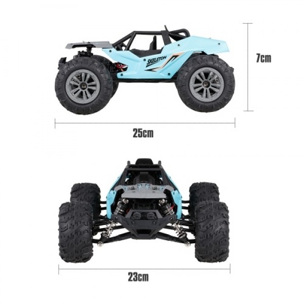 KY-1898A 1:16 RC Car 2.4Ghz 40KM/H High Speed Off Road RC Trucks 4WD Vehicle Racing Buggy RC Crawler Gifts for Kids Adults