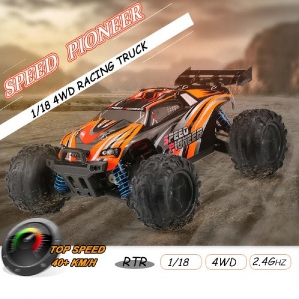 PXtoys NO.9302 RC Crawler 1/18 2.4GHz 4WD Off-Road Truggy 40km/h High Speed RC Racing Car RTR