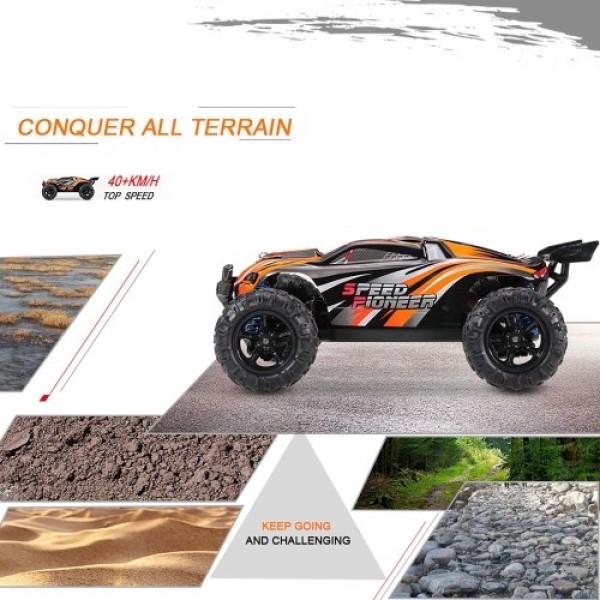 PXtoys NO.9302 RC Crawler 1/18 2.4GHz 4WD Off-Road Truggy 40km/h High Speed RC Racing Car RTR