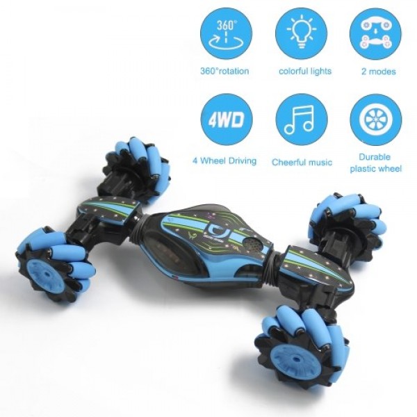 2.4GHz 4WD RC Stunt Car with Gesture Sensor Watch and Controller