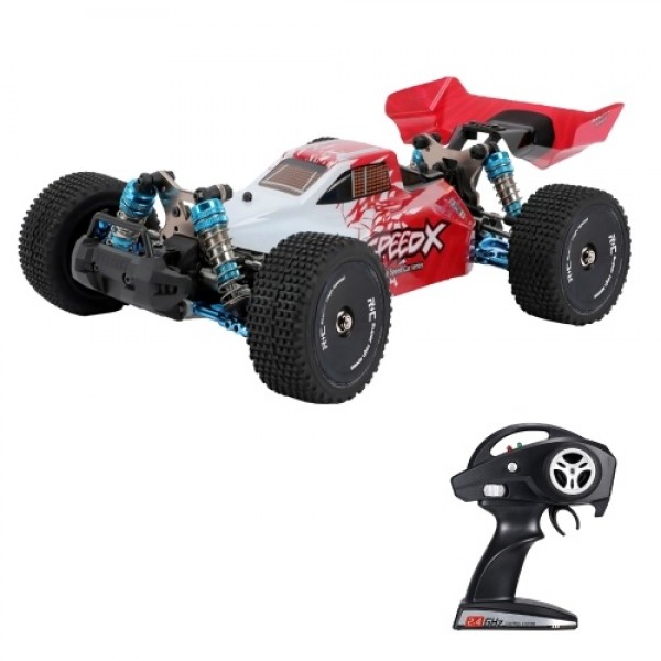 F16 1/14 2.4Ghz RC Car Alloy Frame 4WD Off-road Car 60km/h High Speed Racing Car 1600mAh Battery RC Buggy Drift Car