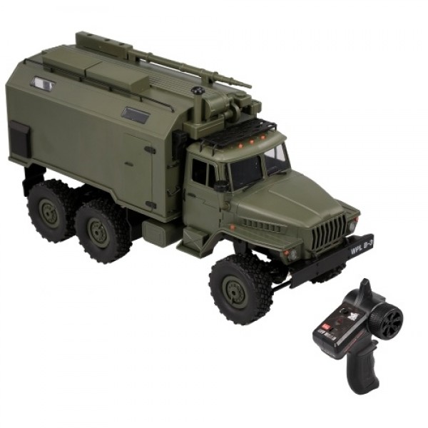 WPL B-36 1:16 2.4G 6WD RC Car Military Command Vehicle Army Car