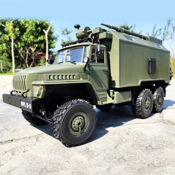 WPL B-36 1:16 2.4G 6WD RC Car Military Command Vehicle Army Car