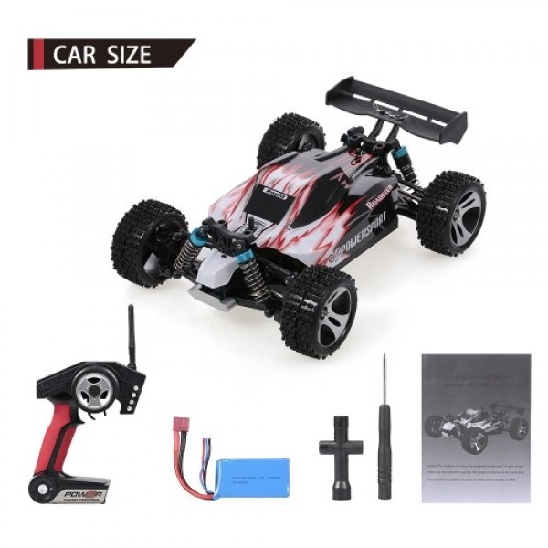 Wltoys A959 1:18 2.4Ghz Off Road RC Trucks 4WD 45KM/H High Speed Vehicle Racing Buggy Car RTR