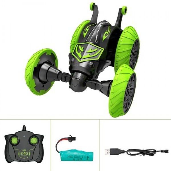 2.4Ghz RC Stunt Car 3D Rotating Drift Tripper Stunt Car Climbing Drift Deformation Buggy Car Flip Kids Robot Electric Boy Toys