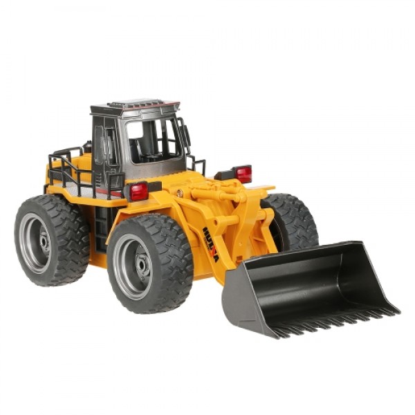 Original HUI NA TOYS NO.1520 2.4G 6CH Mini RC Bulldozer Engineering Vehicle Truck Toys