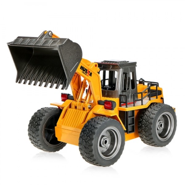 Original HUI NA TOYS NO.1520 2.4G 6CH Mini RC Bulldozer Engineering Vehicle Truck Toys