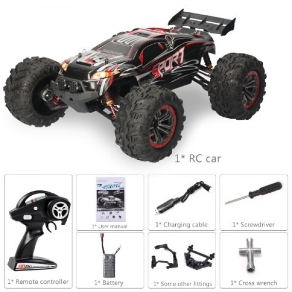 X-03A 2.4GHz 4WD RC Car Crawler High Speed 1/10 Racing Car 60km/h Brushless Off-Road Car