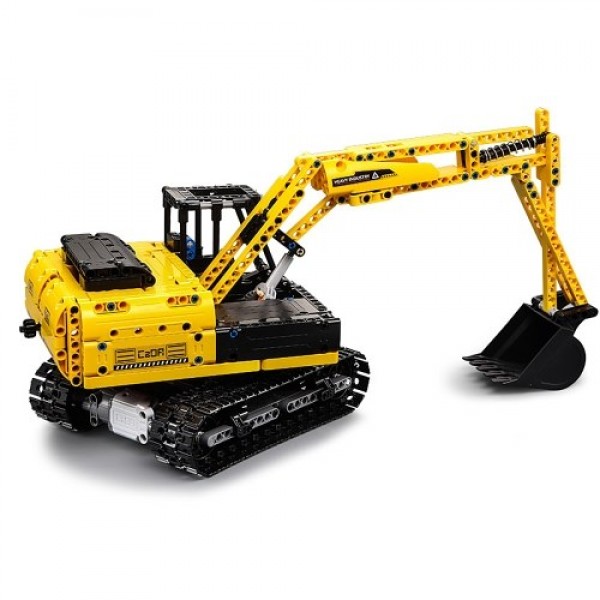 DOUBLE E C51057 2.4GHz 1:20 4WD 544pcs Building Blocks Tracked Digger