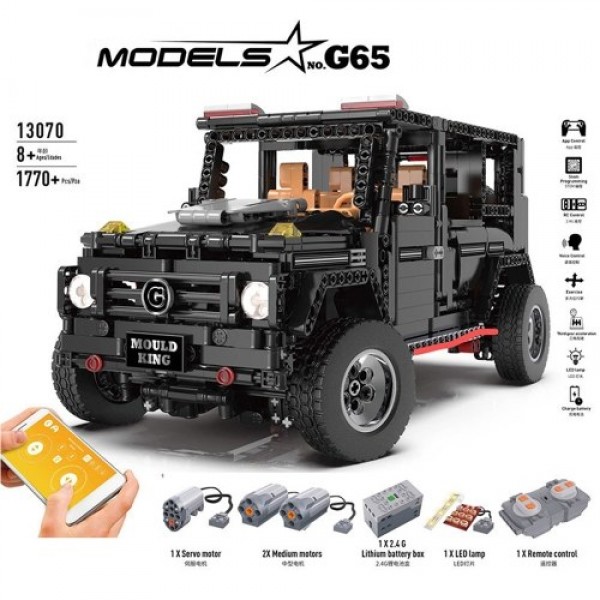 Building Blocks Toy Bricks 1:10 RC Off-road Car Truck Educational Toy