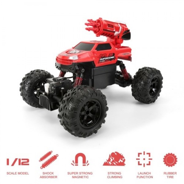 1/12 2.4GHz 4WD Toy Cars 2 in 1 Desert Buggy Car Off Road High Speed RC Car