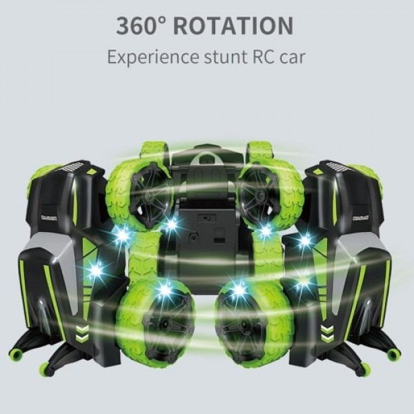 2.4Ghz RC Stunt Car 3D Rotating Drift Stunt Car Climbing Drift Deformation Buggy Car Kids Robot Electric Boy Toys