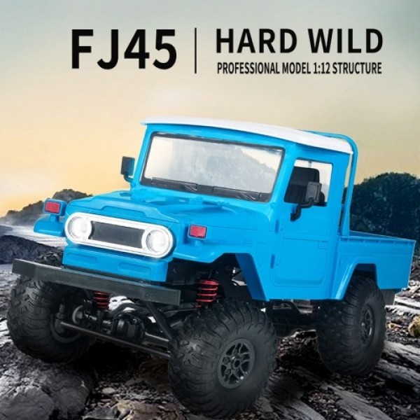 MN-45 RC Crawler 2.4G 4WD Racing Off-road Truck 4x4 1/12 Scale RC Car Fast High Speed Electric Vehicle with Led Light