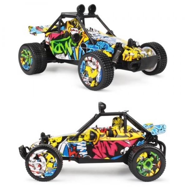 KYAMRC 1880 2.4G 1:20 Graffiti RC Buggy Racing Car