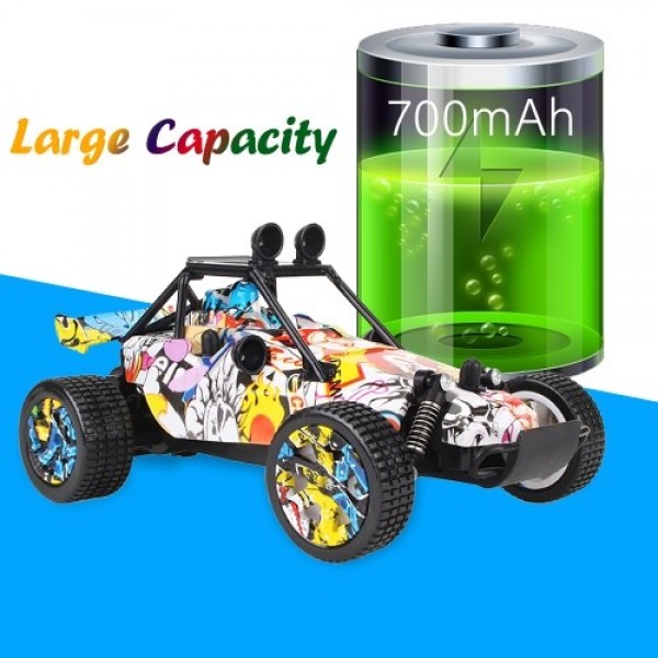 KYAMRC 1880 2.4G 1:20 Graffiti RC Buggy Racing Car