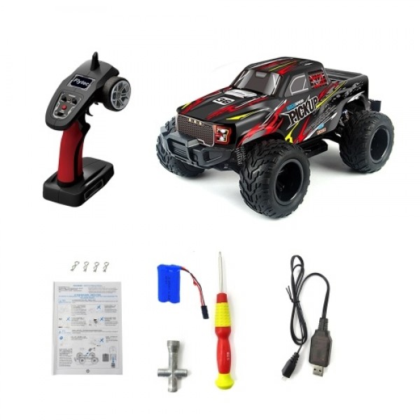 Flytec 8897 1:12 RC Car Pickup Truck Off-Road Car(one battery)