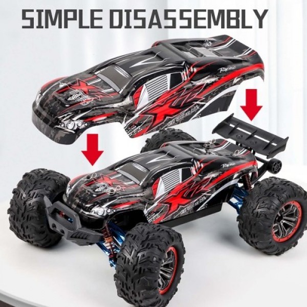 F14B 1/10 2.4GHz Racing Car 50km/h 4WD Off-Road Car with Metal Parts C Hub Carrier Suspension Arm