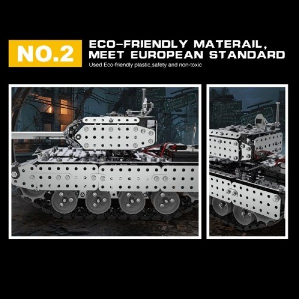 952 Pcs RC Battle Tank Car Building Blocks Educational Toys