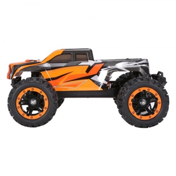 16889A-Pro 1:16 4WD Big Foot RC Car 45 Km/h High Speed 2840 Brushless Motor Vehicle 4X4 Waterproof Off-Road Truck with LED Light