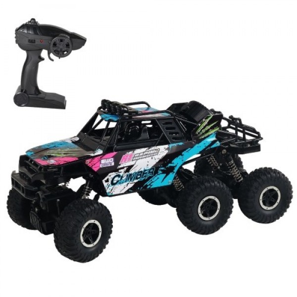 QX3688 RC Car 2.4Ghz 1/10  Off Road RC Trucks 6WD Climbing Vehicle