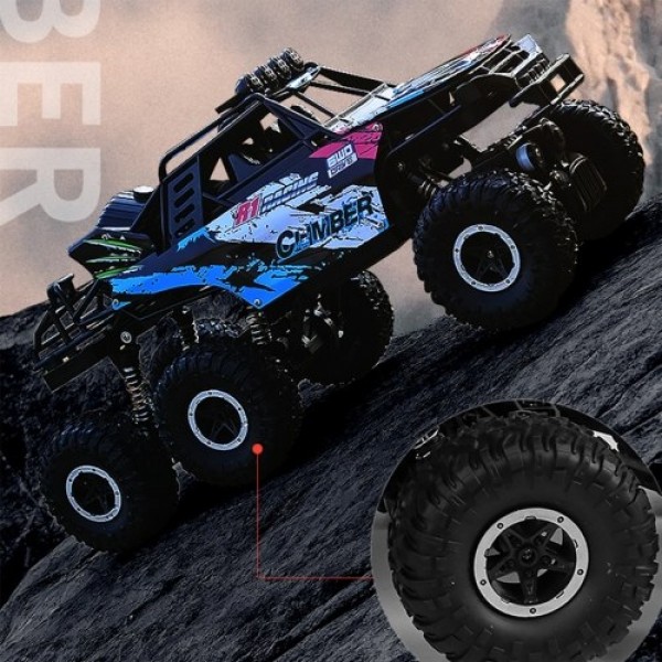 QX3688 RC Car 2.4Ghz 1/10  Off Road RC Trucks 6WD Climbing Vehicle