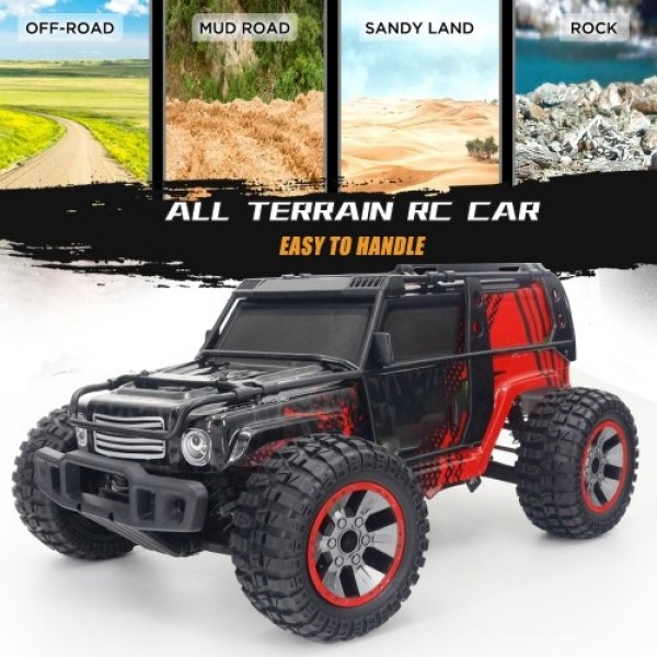 AWT-PX9204E-Y01011:10 2.4G RC Car 50km/h High Speed Car 4WD RC Off-road Car RTR