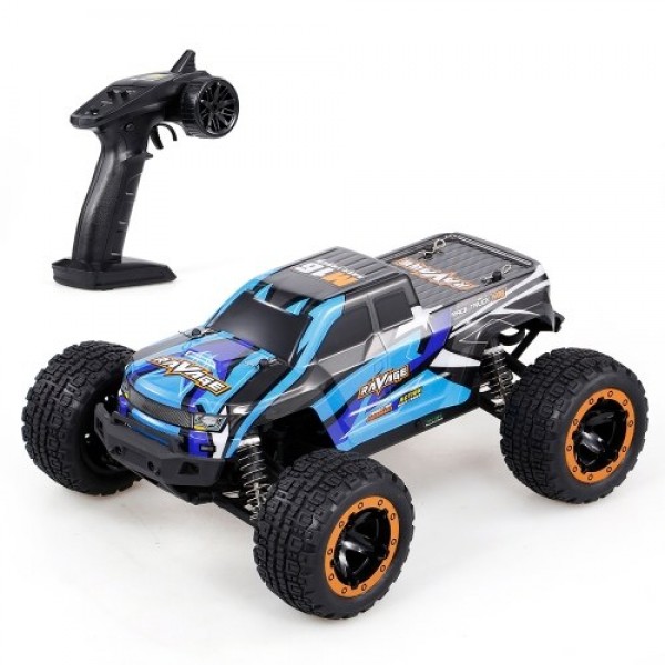 Linxtech 16889A 1/16 4WD RC Car 45km/h Brushless Motor RC Race Truck Car Big Foot Off Road Car Toy